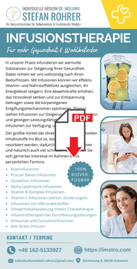 Flyer Infusiontherapie
